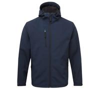 Fort à Capuche Veste Softshell Polaire Doublé Imperméable Coupe-Vent Respirant