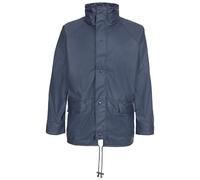 FORT Airflex Veste de ferme respirante et imperméable - 100% imperméable EN343 3:2, respirante et coupe-vent - Capuche réglable, tissu flexible résistant aux déchirures pour le travail et l'extérieur