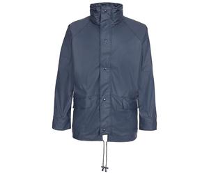 FORT Airflex Veste de ferme respirante et imperméable - 100% imperméable EN343 3:2, respirante et coupe-vent - Capuche réglable, tissu flexible résistant aux déchirures pour le travail et l'extérieur