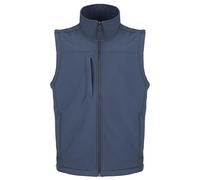 Fort - Breckland Bodywarmer - Veste légère pour homme - Coupe-vent - Poches zippées - Doublure en polaire, bleu marine, XXXL