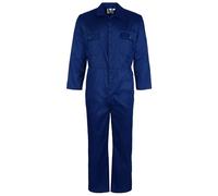 Fort - Combinaison de travail - 210 g/m² - Poches cloutées - Combinaison de travail confortable - Salopette durable pour homme - Salopette de travail pour homme, bleu marine, L