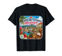 Fort-de-France Martinique Îles Caraïbes T-Shirt