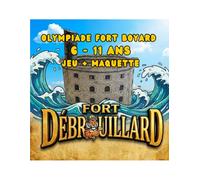 Fort Débrouillard : Escape Game & Olympiades à la maison: Kit complet tout-en-un pour 6-11 ans : Épreuves, défis, clés, énigmes et maquette du fort 3D à découper (Prêt en 60 minutes)