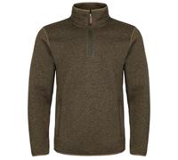 Fort Easton Pullover - Polaire de travail - Fermeture éclair quart - Pull en polaire pour homme, Vert, L