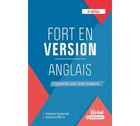 Fort en version - Anglais 5e édition - Stéphane Goodenday - Bréal - broché - Scolaire / Universitaire