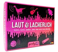 Fort et ridicule : le jeu de fête hilarant des sons ridicules, de taille de poche | Le jeu de cartes familial qui fera rire toute la famille (version allemande)