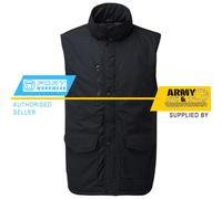 FORT Hommes Gilet Avec Résistant Extérieur Matelassé Chaud Zippé Poches Poitrine