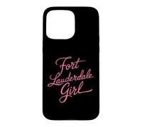 Fort Lauderdale Girl Miami Florida Retro Beach Woman 954 754 Coque pour iPhone 15 Pro Max