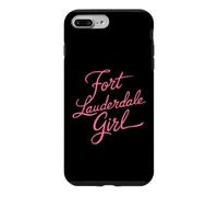 Fort Lauderdale Girl Miami Florida Retro Beach Woman 954 754 Coque pour iPhone 7 Plus/8 Plus