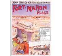 Fort Mahon Plage Affiche Poster Reproduction - Format 50X70 cm Papier Luxe 300 GR - Vente du fichier numérique HD Possible Nous Consulter (Boutique : affichevintage.FR)