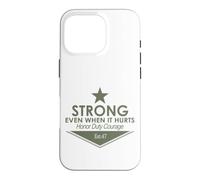 Fort MÊME Quand IL Fait Mal D'HONOR Duty Courage EST.47 Coque pour iPhone 16 Pro