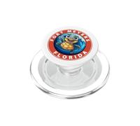 Fort Myers Florida Cute Sea Turtle Ocean Vibes PopSockets PopGrip pour MagSafe