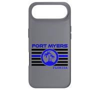 Fort Myers Florida Police Sheriff Fine Blue-Line Drapeau USA Coque pour iPhone Air