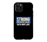 Fort pour la maladie de Huntingtons - Sensibilisation aux Maladies de Huntington Coque pour iPhone 11 Pro