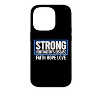 Fort pour la maladie de Huntingtons - Sensibilisation aux Maladies de Huntington Coque pour iPhone 14 Pro
