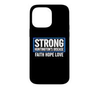 Fort pour la maladie de Huntingtons - Sensibilisation aux Maladies de Huntington Coque pour iPhone 14 Pro Max