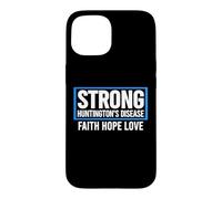 Fort pour la maladie de Huntingtons - Sensibilisation aux Maladies de Huntington Coque pour iPhone 15