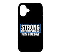 Fort pour la maladie de Huntingtons - Sensibilisation aux Maladies de Huntington Coque pour iPhone 16
