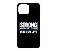 Fort pour la maladie de Huntingtons - Sensibilisation aux Maladies de Huntington Coque pour iPhone 16 Pro Max