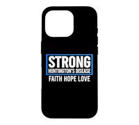 Fort pour la maladie de Huntingtons - Sensibilisation aux Maladies de Huntington Coque pour iPhone 16 Pro