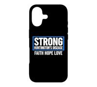 Fort pour la maladie de Huntingtons - Sensibilisation aux Maladies de Huntington Coque pour iPhone 17