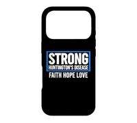 Fort pour la maladie de Huntingtons - Sensibilisation aux Maladies de Huntington Coque pour iPhone 17 Pro