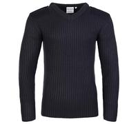 Fort Pull de Combat col en V pour Homme, Bleu Marine, M