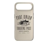 Fort Union Trading Post 1828 Motif Dakota du Nord Coque pour iPhone Air