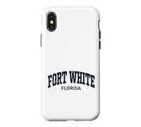 Fort White Florida Vintage Coque pour iPhone X/XS