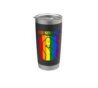 Fort Worth LGBT Pride Month LGBTQ Rainbow Flag Gay Lesbian Gobelet isotherme en acier inoxydable double paroi