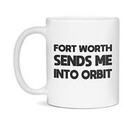 Fort Worth M'Envoie En Orbite Tasses À Thé Mignonne Mug À Café Jolis Tasse Pour Espresso L'École Travail Lait 330Ml