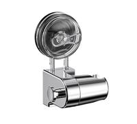 Forte adhérence Montage du pommeau de douche Angle de réglage Ventouse Installation Pinces de douche générales pour support de tête de ventre mural lisse Tasse d'aspiration