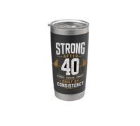 Forte après 40 Gobelet isotherme en acier inoxydable double paroi