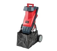 Forte Destructeur Rapide de 2400 W avec Sac de Collecte de 50 L et Lame Double Face en Acier au Carbone. Broyeur à Percussion pour Branches mesurant jusqu'à 40 mm de diamètre.