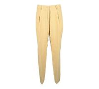 Forte Forte, Femme, Pantalons, Beige, Taille: 38 FR Pantalon Jambe Droite Lin