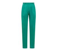 Forte Forte - Pantalon à Rayures Jambe Droite - Femme - Pantalons - Vert - Taille: 42 FR