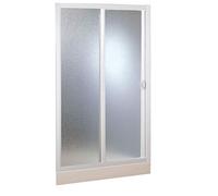 Forte Paroi Douche 150 CM en Acrylique Mod. Smart avec Ouverture Laterale