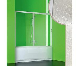 FORTE Paroi Pare-Baignoire 170 CM en Acrylique Mod. Plutone avec Ouverture Laterale