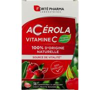Forté Pharma Acérola Vitamine C Fruits Rouges 36comp