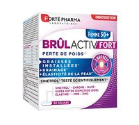Forté Pharma - Complément alimentaire Brûl'Activ Fort 50+ - Brûleur de graisses - 60 gélules