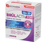 Forté Pharma - Complément alimentaire Brûl'Activ Fort 50+ - Brûleur de graisses - 60 gélules