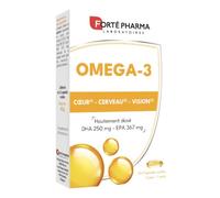 Forté Pharma Complément alimentaire Omega3 Coeur Vision Cerveau 30 capsules
