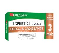 Forté Pharma Expert Cheveux Force & Croissance Vitalité Kératine Format 3 mois