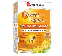 Forté Pharma – Sérum Royal Booster d'immunité – Gelée royale, propolis, pollen, miel – 20 x 15 ml