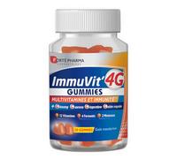 Forté Pharma Gommes ImmuVit'4G Multivitamines & Immunité 30 gommes