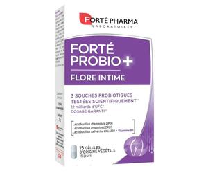 Forté Pharma Complément probiotique flore intime Forté Probio+ 15 gélules