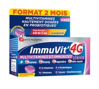 Forté Pharma Complément Vitalité & Défenses Immuvit'4G Sénior 60 comprimés