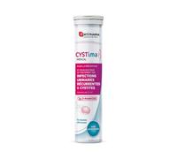 Forté Pharma - Cystima Medical effervescent - Dispositif medical, cystites, infection urinaire femme, Prévention et traitement - D mannose d'origine végétale - 14 comprimés, 1/jour