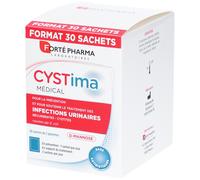 Forté Pharma Cystima Médical Pour La Prévention Et Le Traitement Des Infections Urinaires 30 Sachets