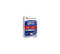 Forté Pharma - Taurine Power - Complément Alimentaire - Booster d'Énergie, Anti fatigue, Coup de boost - Caféine, Vitamine C, L-Carnitine, Magnésium - Goût Agrumes, 30 comprimés effervescents, 1/jour